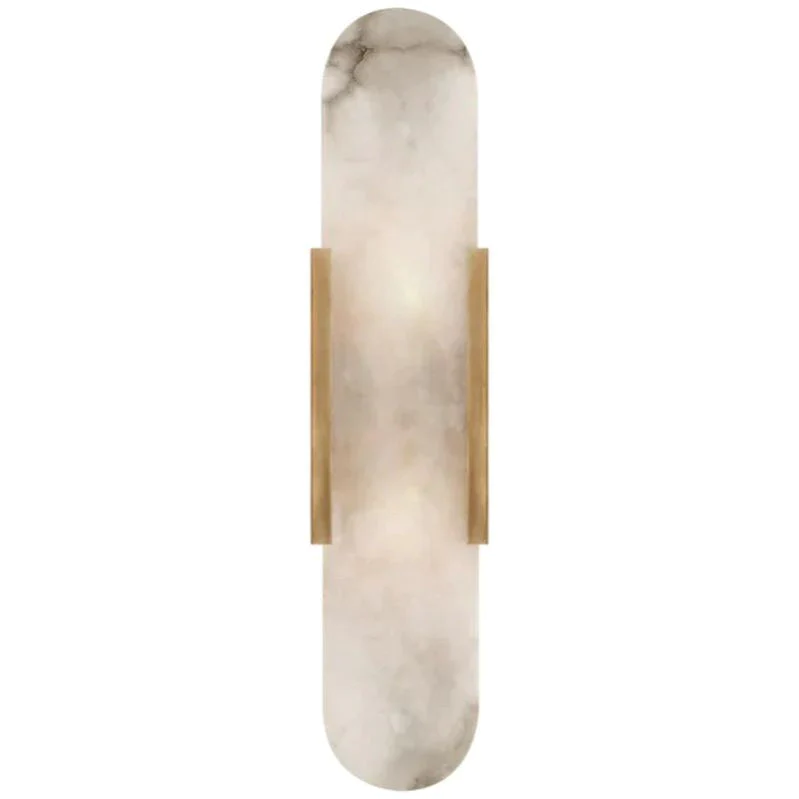 Culoud Elongated Alabaster Wall Sconce