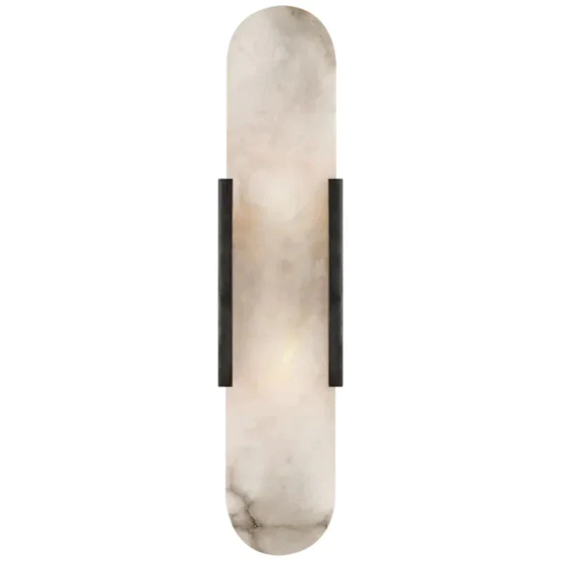 Culoud Elongated Alabaster Wall Sconce