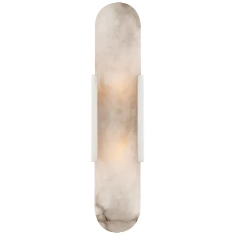Culoud Elongated Alabaster Wall Sconce