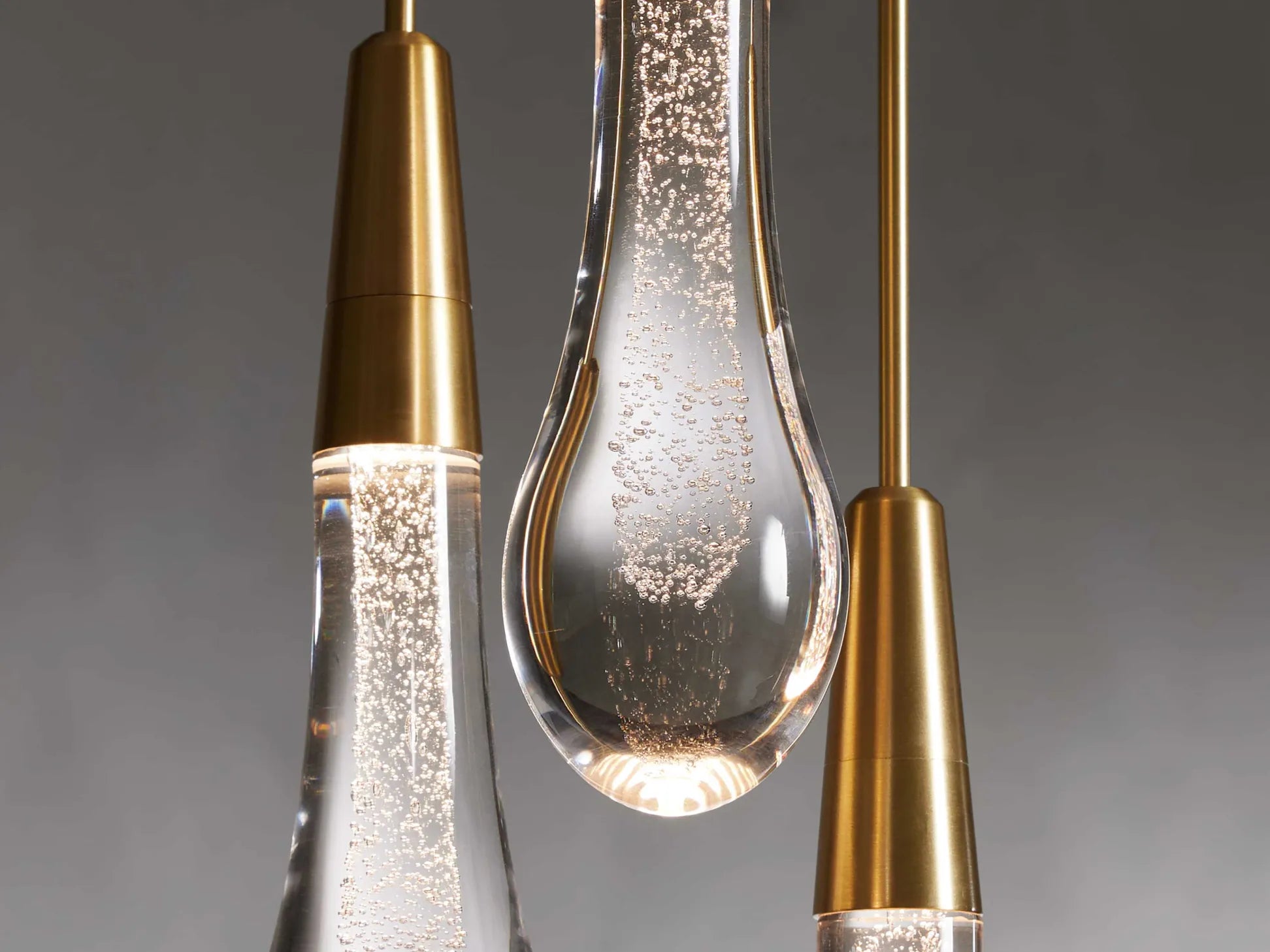 Solitaire Linear Chandelier 37'' 50'' 70'' 87"W 120"W