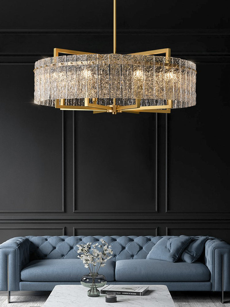 Flake Crystal Round chandelier