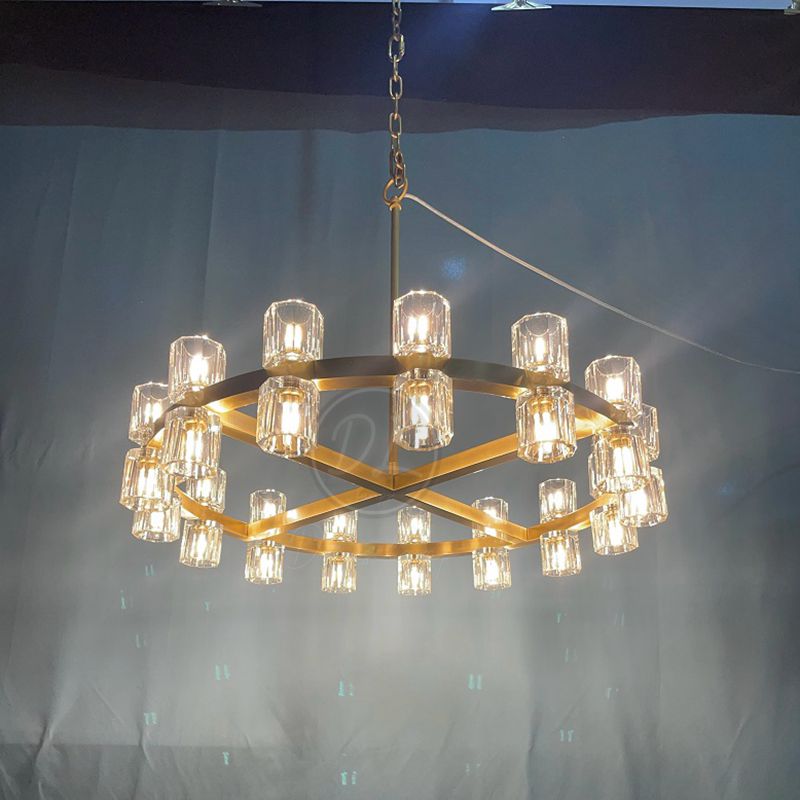 36 shop round chandelier