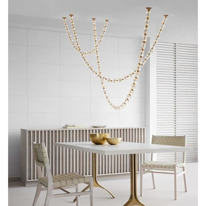 Pearl Necklace- Pendant 254.8"H