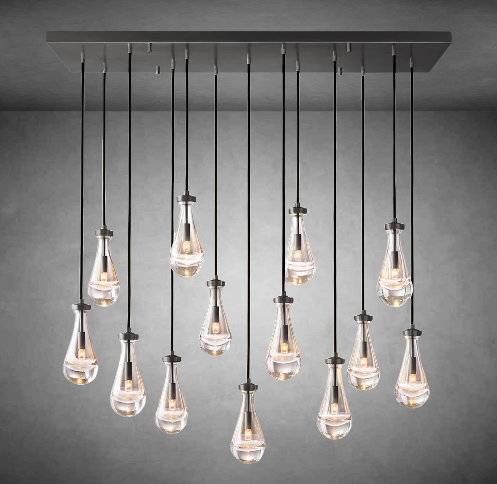 Rosalune Rectangular Chandelier