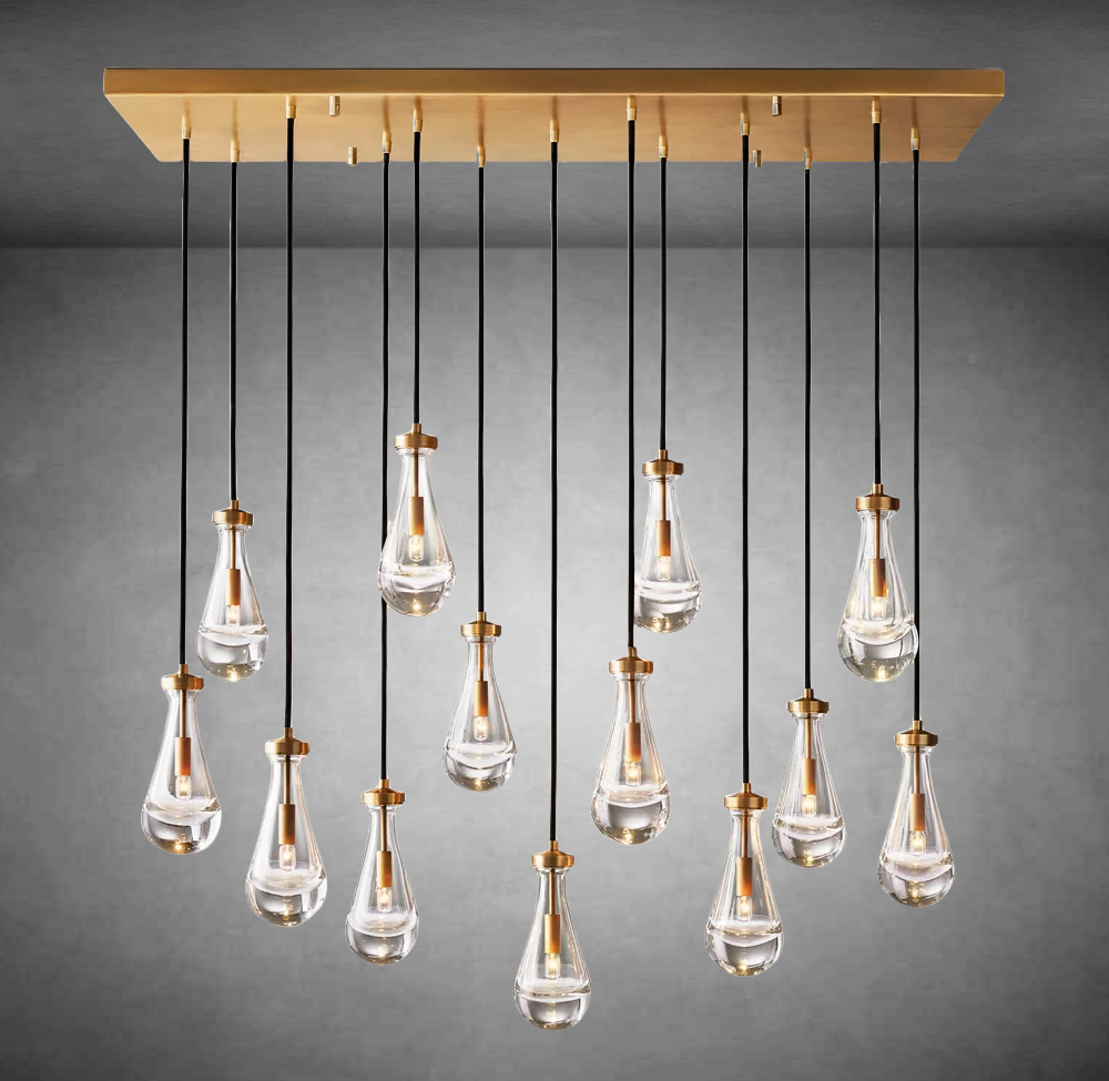 Rosalune Rectangular Chandelier