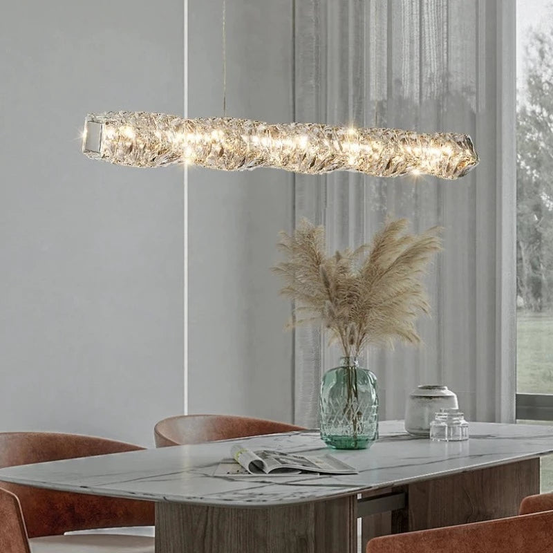 Bacci Modern Crystal Dining Room 60'' Chandelier