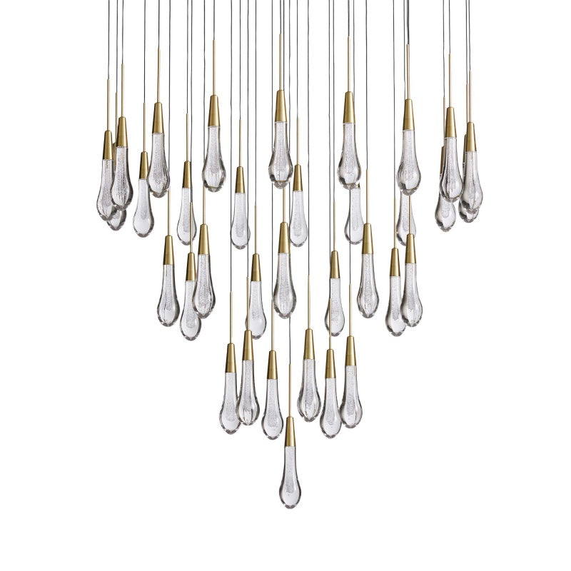 Solitaire Round Chandelier 17"W 24"W 36“W