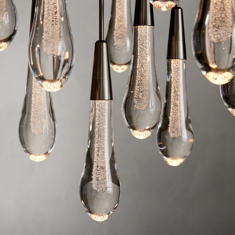 Solitaire Round Chandelier 17"W 24"W 36“W