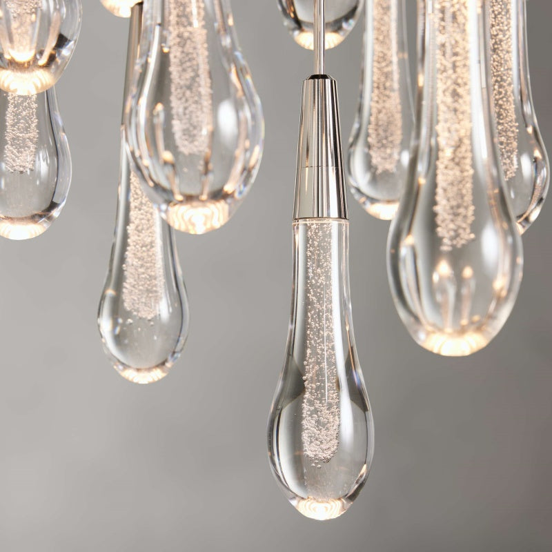 Solitaire Round Chandelier 17"W 24"W 36“W