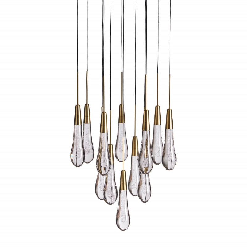 Solitaire Round Chandelier 17"W 24"W 36“W