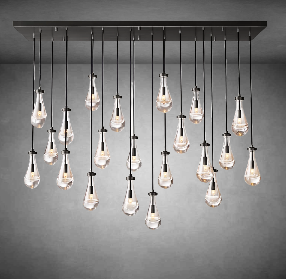 Rosalune Rectangular Chandelier