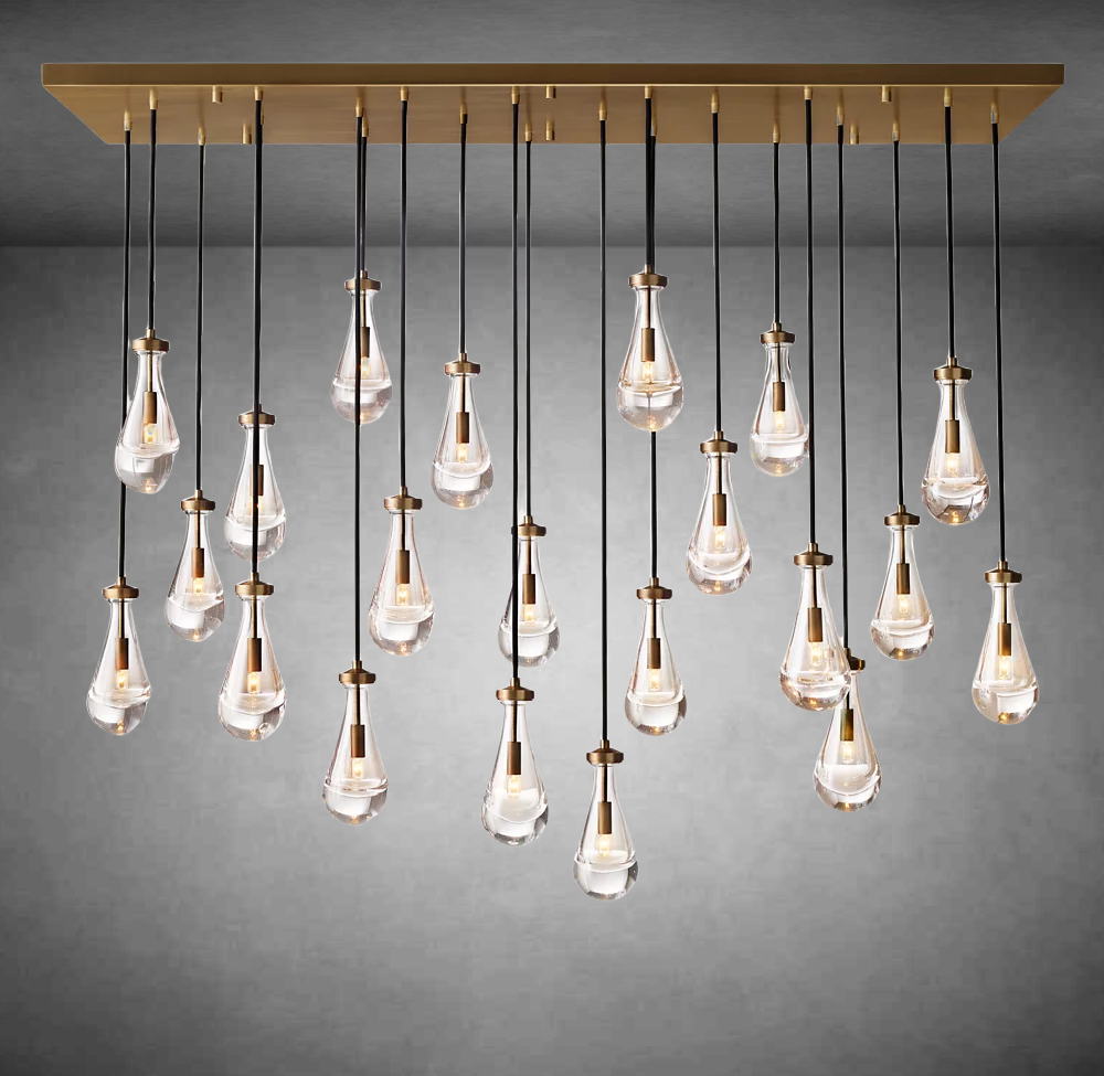 Rosalune Rectangular Chandelier