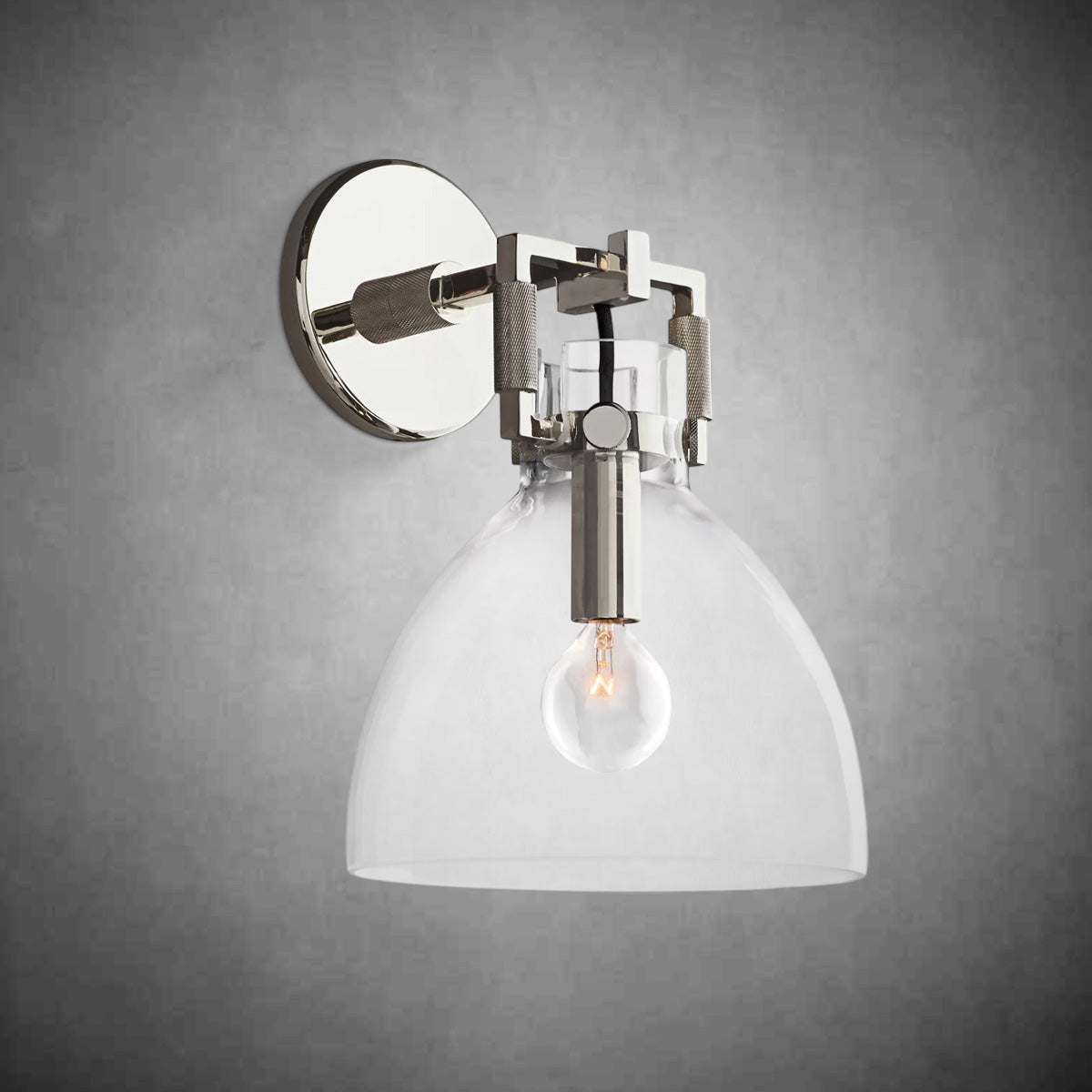 Funda Glass Cloche Sconce