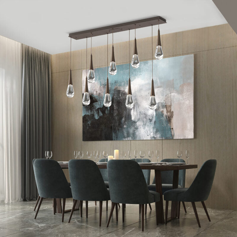 Denno LED Linear Chandelier