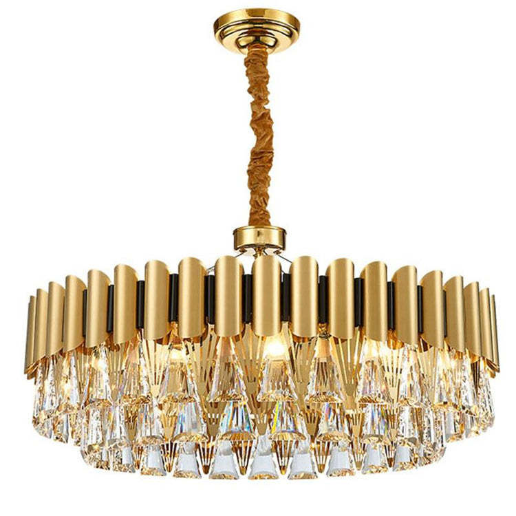 Denise Bobon Stavro Crystal Chandelier