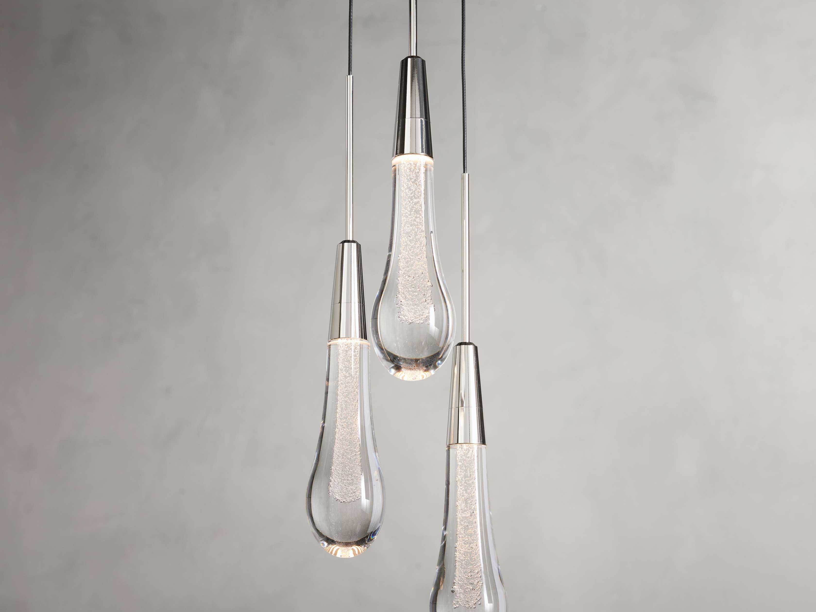 Solitaire Single Light 3-light Pendant