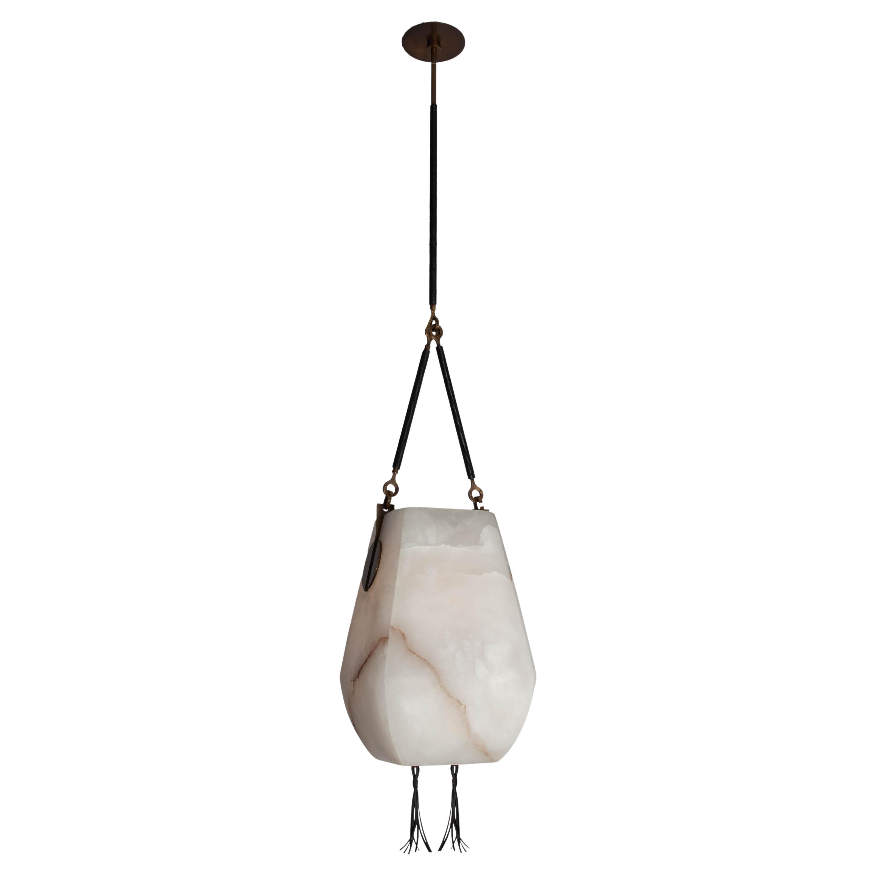 Alabaster Lantern Pendant
