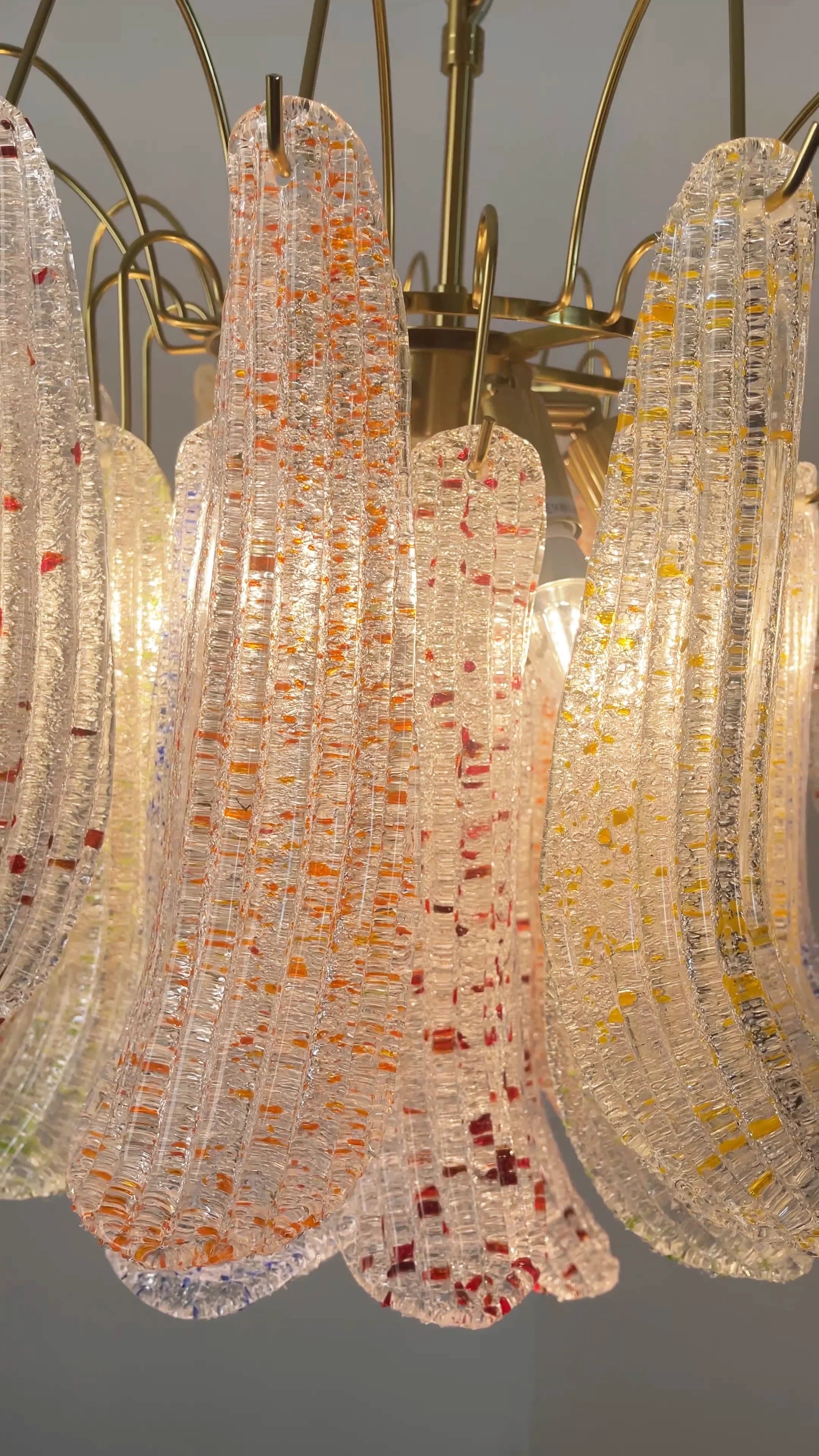 Colorful Murano Glass Chandelier