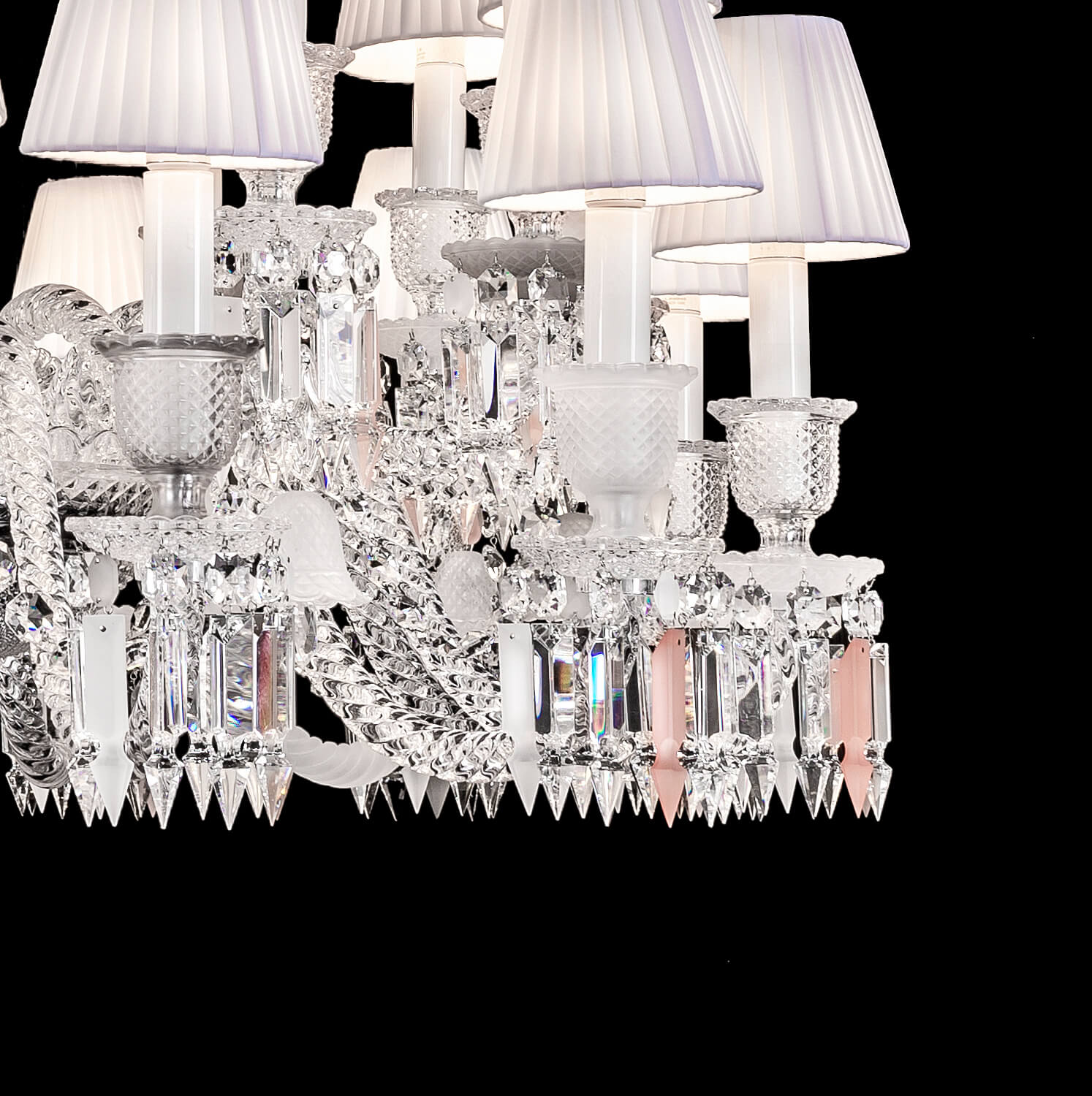 Crysara Short Neck Zenith Crystal Chandelier