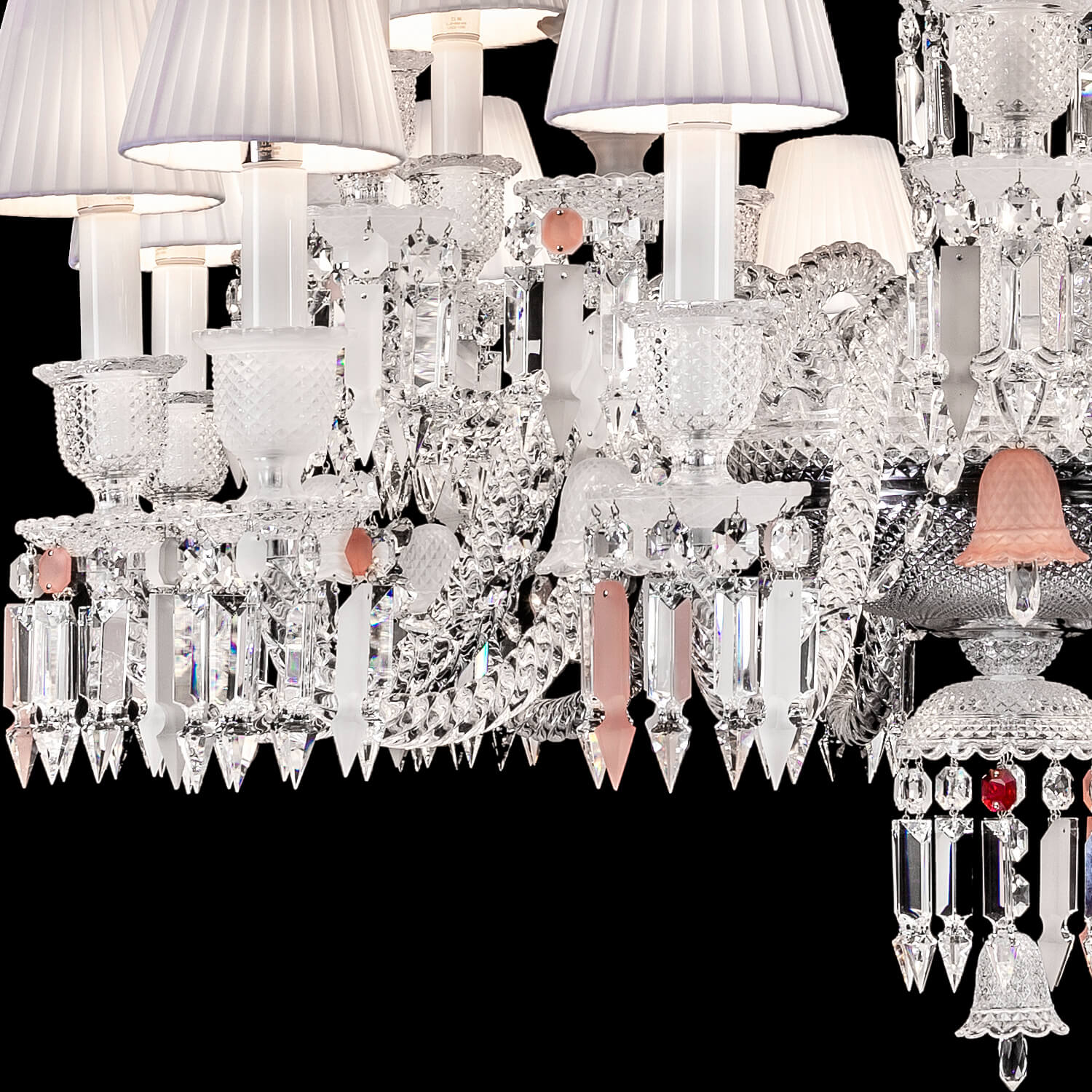 Crysara Short Neck Zenith Crystal Chandelier