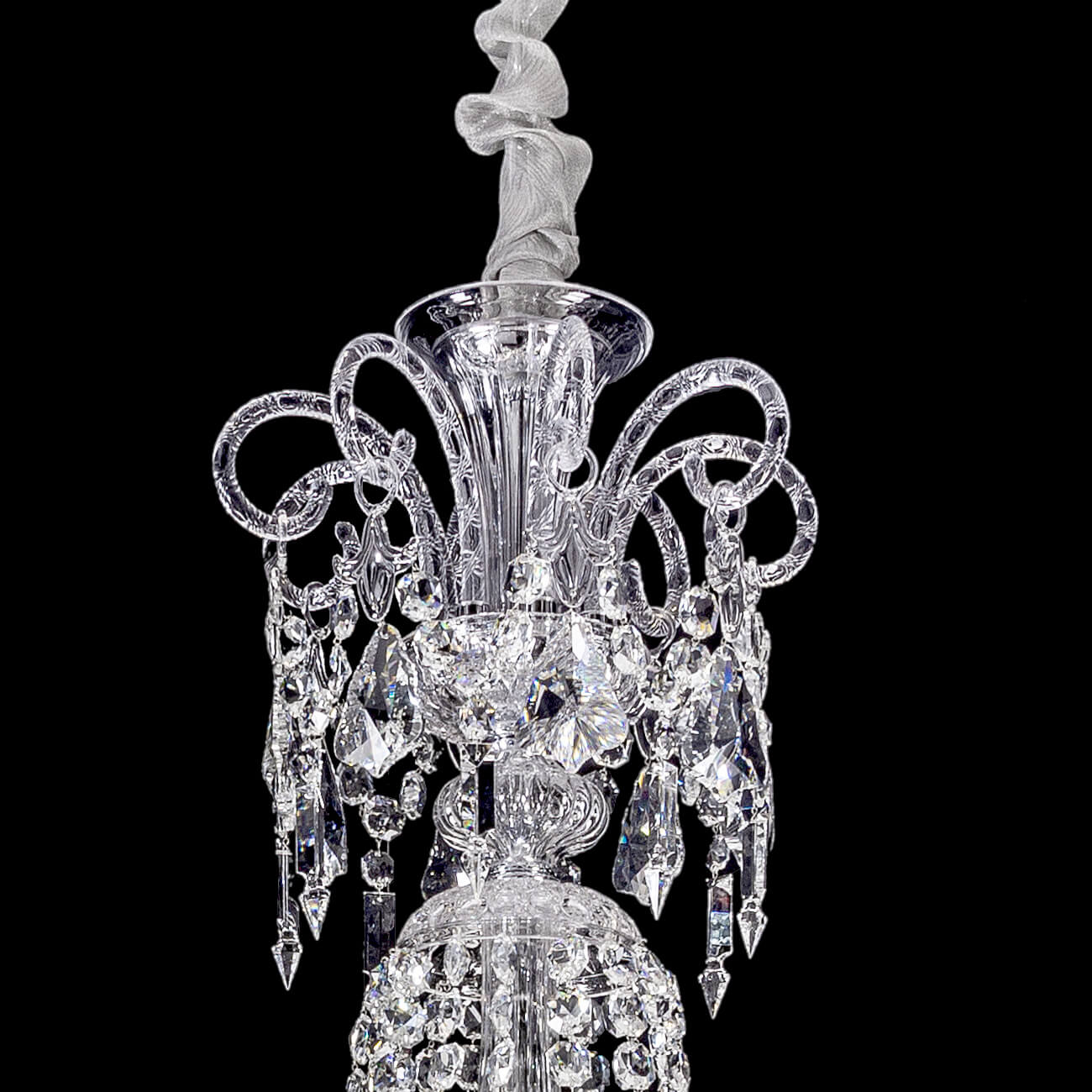 Crysara- Crystal Cups Chandelier For Living Room