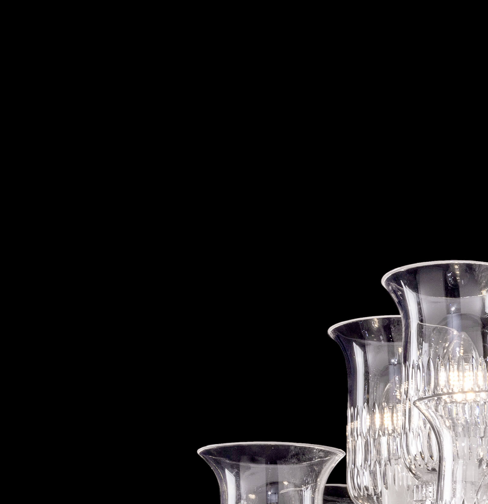 Crysara- Crystal Cups Chandelier For Living Room