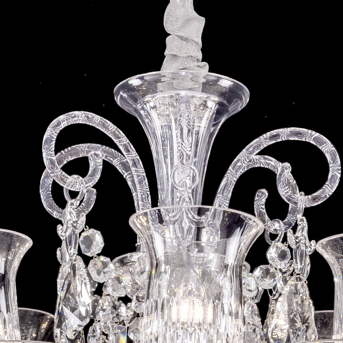 Crysara- Crystal Cups Chandelier For Living Room