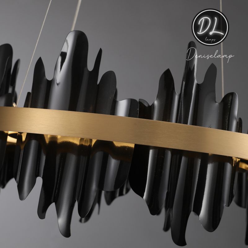 MythicForge 2-Tier Modern Round Chandelier