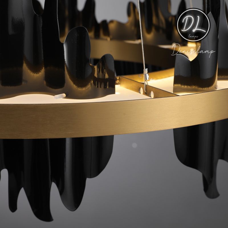 MythicForge 2-Tier Modern Round Chandelier