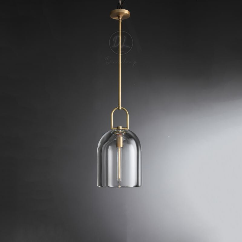 MechFriction Upscale Modern Cloche Pendant Light 5"D,8"D,10"D