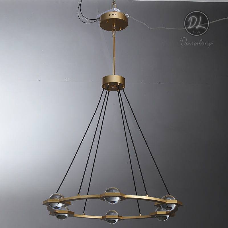 Nimbus- Splendid Star Design Round Chandelier 48"