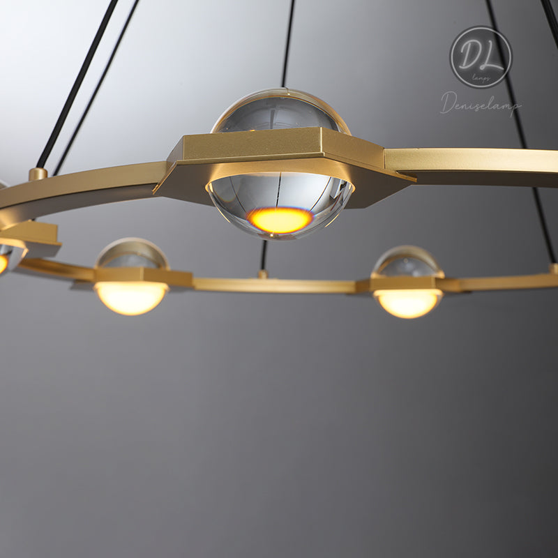Nimbus- Splendid Star Design Round Chandelier 48"