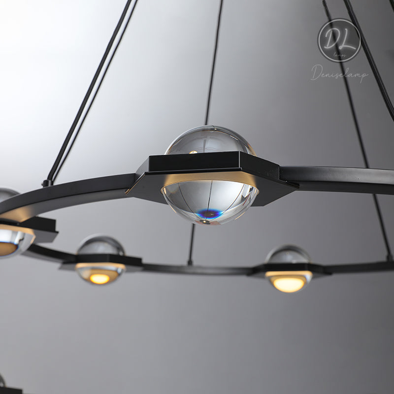 Nimbus- Splendid Star Design Round Chandelier 48"