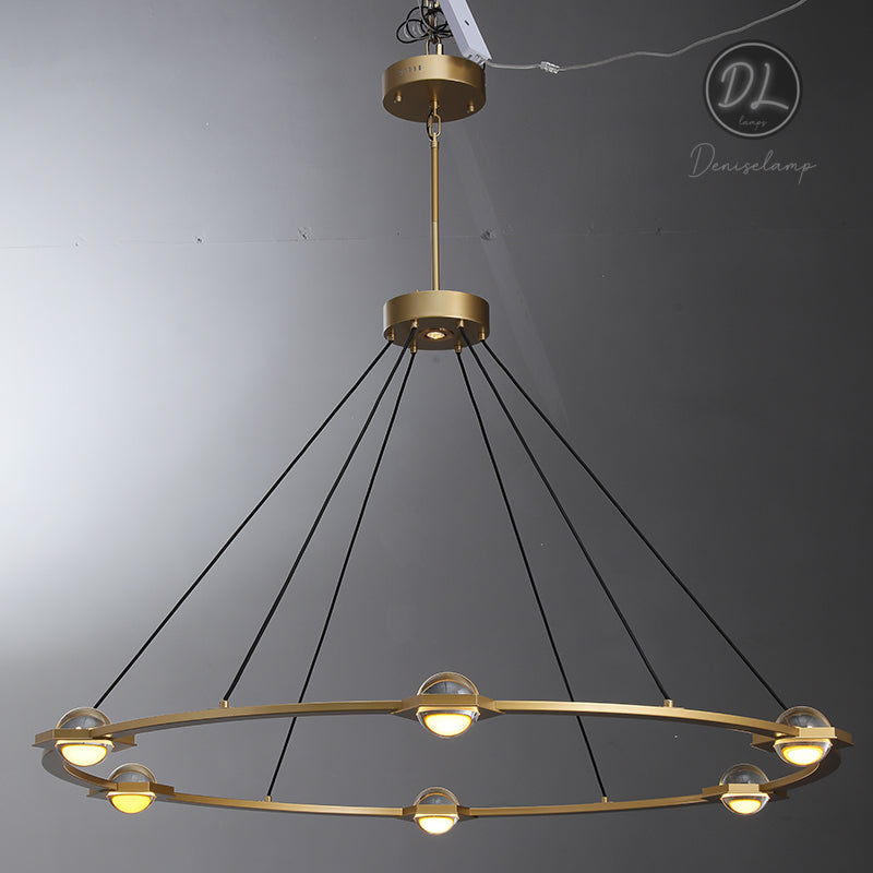 Nimbus- Splendid Star Design Round Chandelier 48"