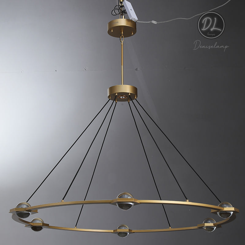 Nimbus- Splendid Star Design Round Chandelier 48"