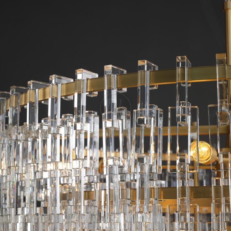 Nocturnal 3/4-Tier Round Chandelier 49"/ 3-Tier 37"