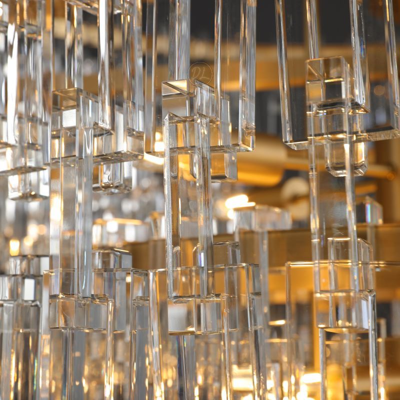 Nocturnal 3/4-Tier Round Chandelier 49"/ 3-Tier 37"