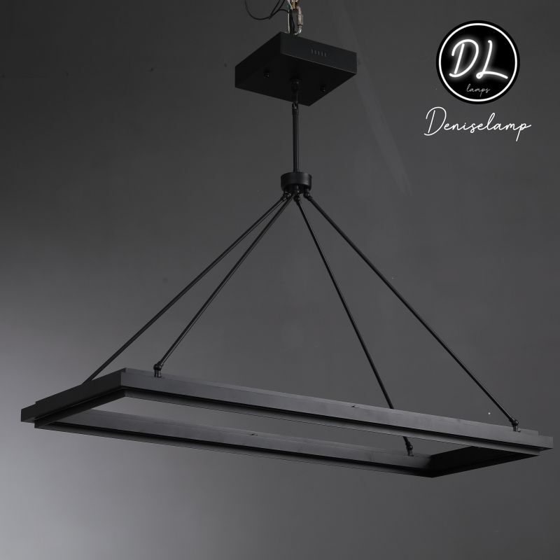 Radiant Rectangular Chandelier 50"/62"
