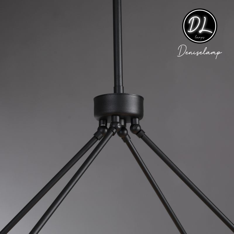 Radiant Rectangular Chandelier 50"