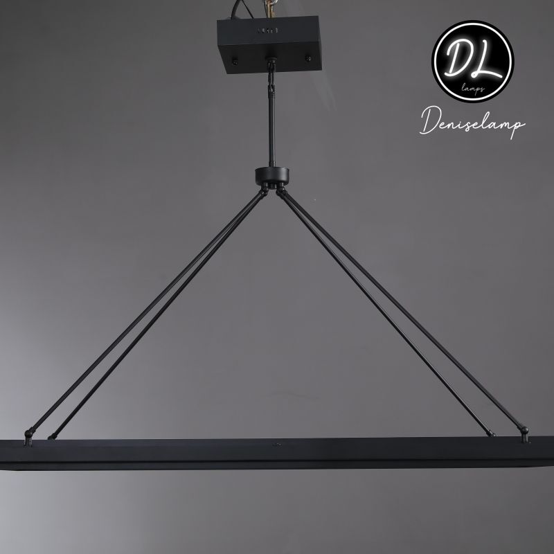 Radiant Rectangular Chandelier 50"