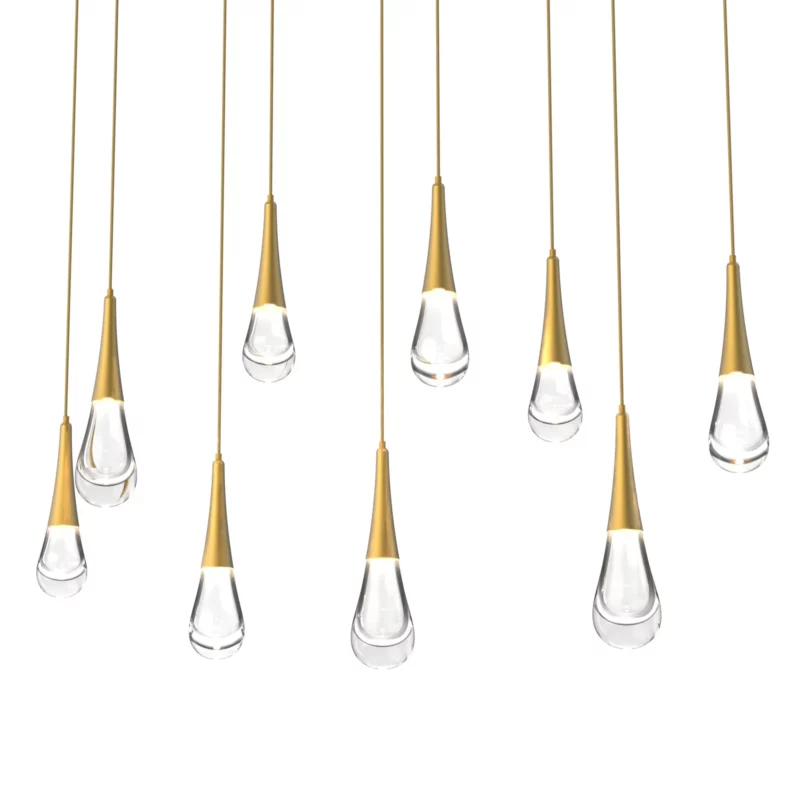 Denno LED Linear Chandelier