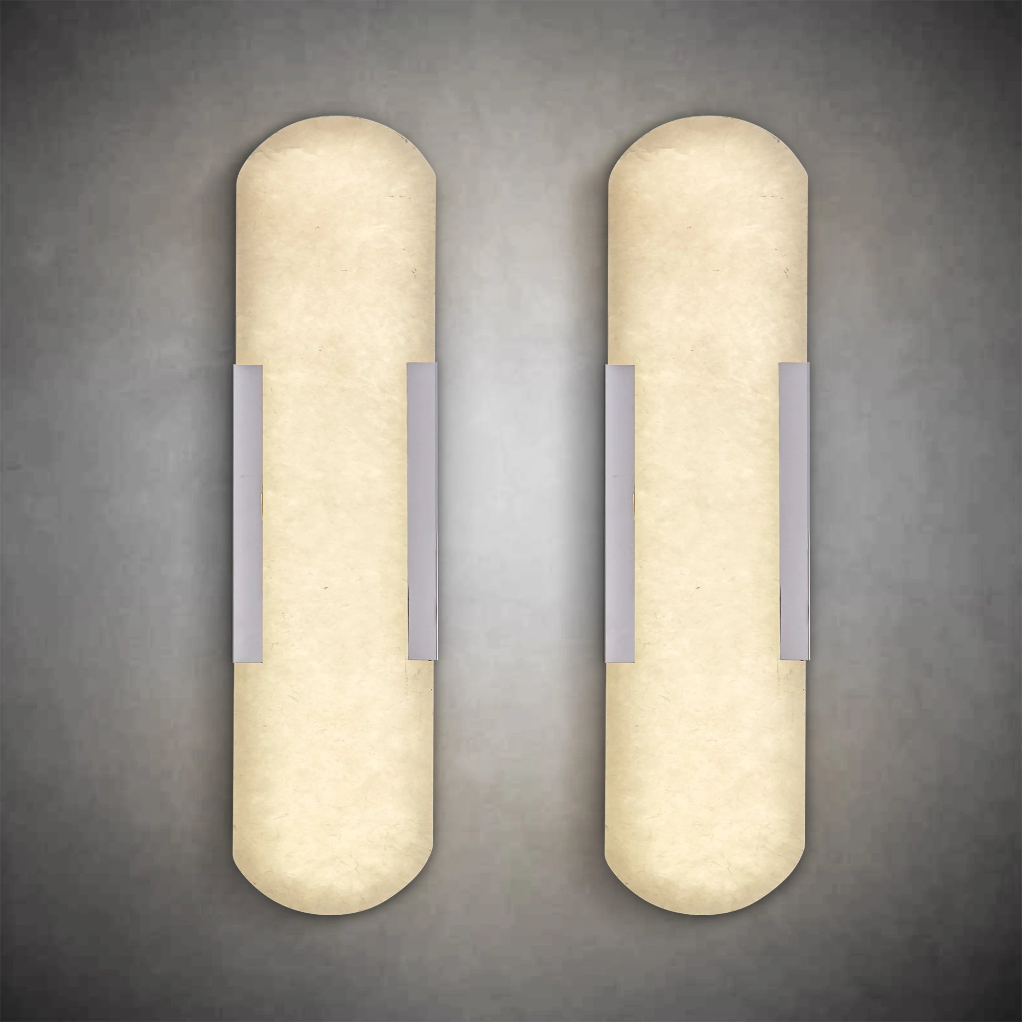 Culoud Elongated Alabaster Wall Sconce