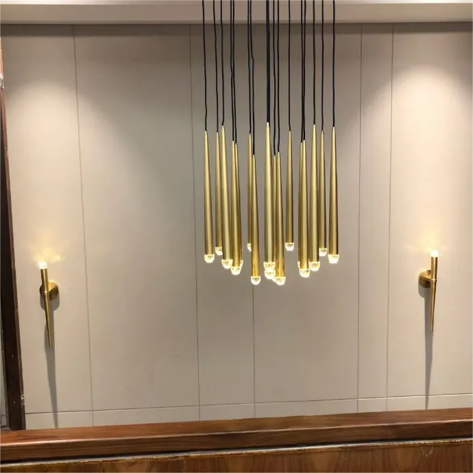 Twilight- Stylish modern art vertebrae tube shape crystal Round Chandelier 18"/24"/30"/48"