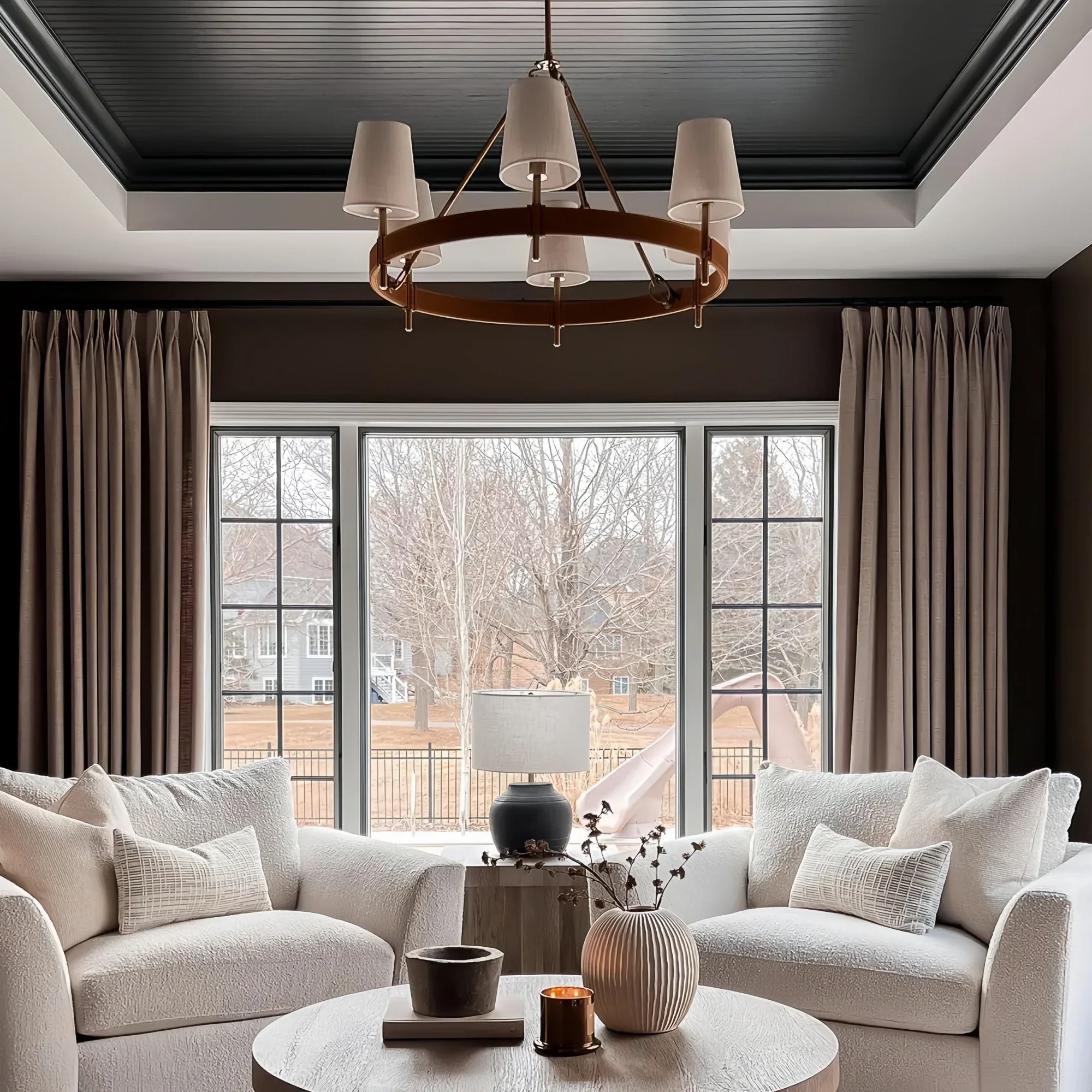 Hasting 6-Light Halo Chandelier