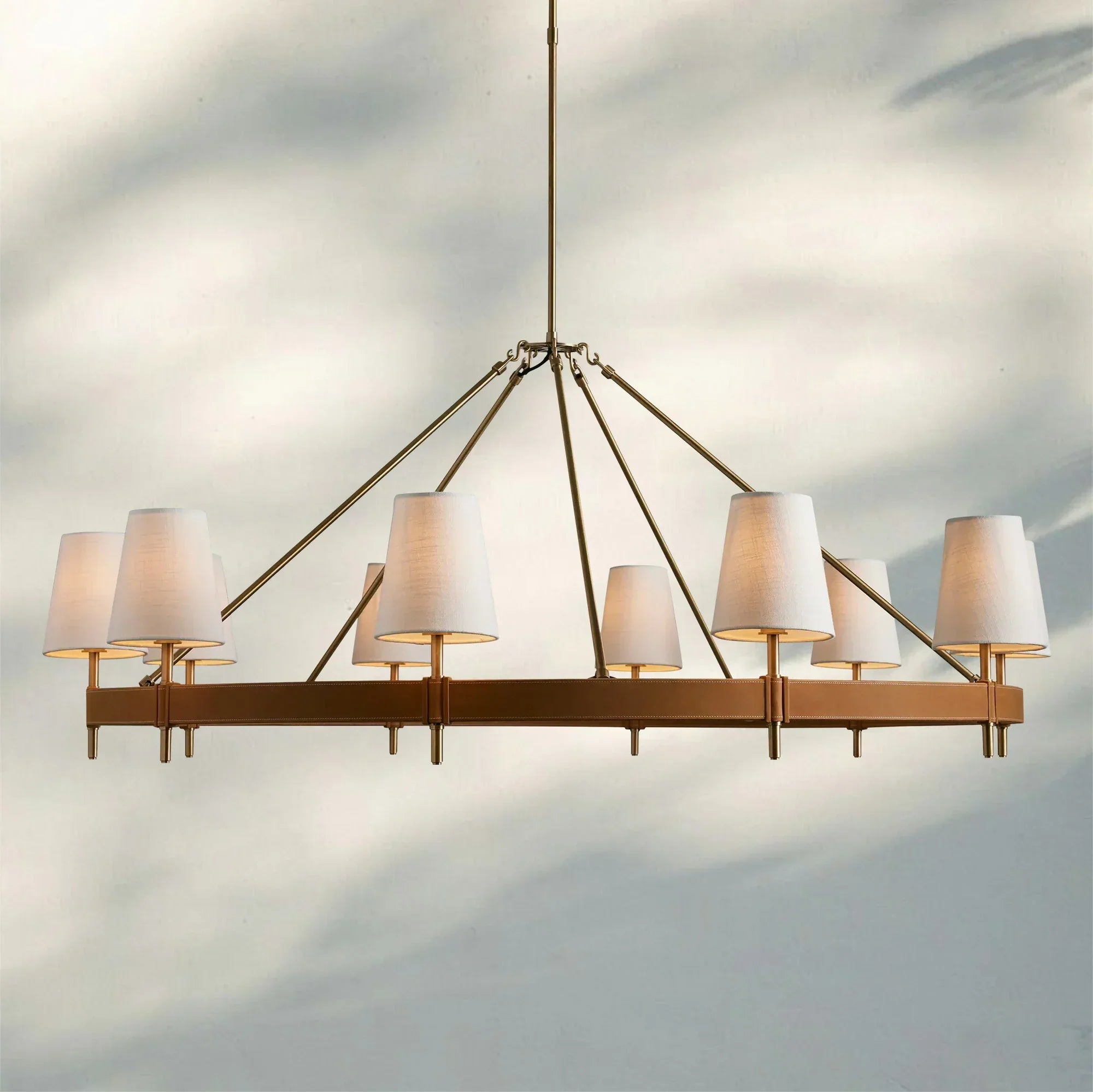 Hasting 6-Light Halo Chandelier