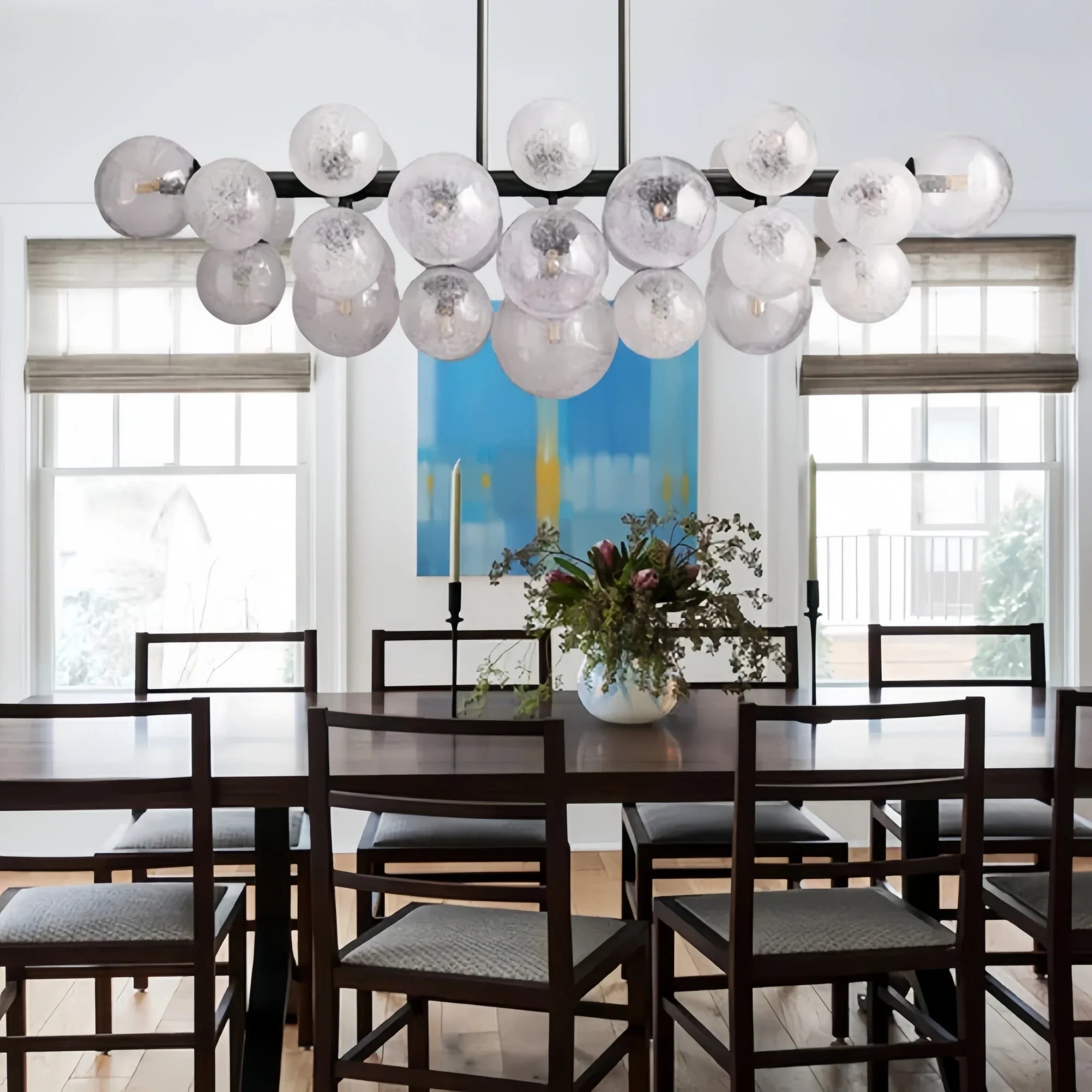 Denise Cridty Mandoza Linear Chandelier