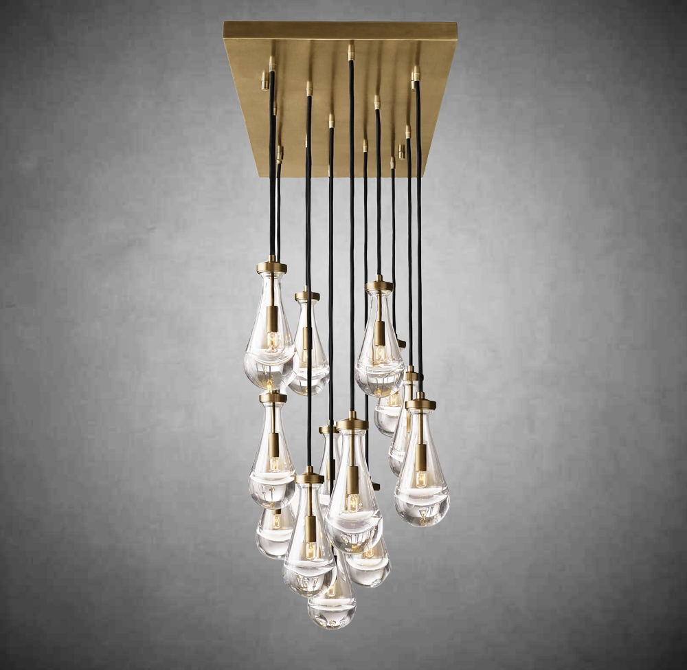 Rosalune Rectangular Chandelier