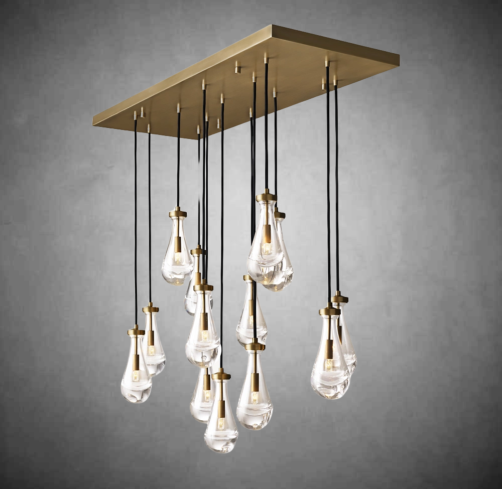 Rosalune Rectangular Chandelier