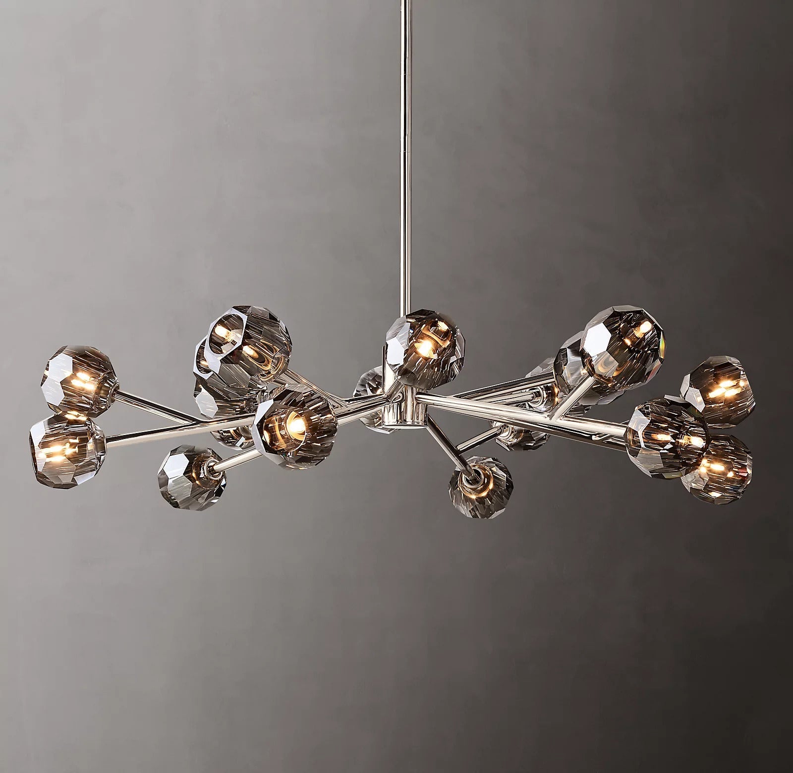 BOUBLE Crystal Ball Modern Round Chandelier 48"