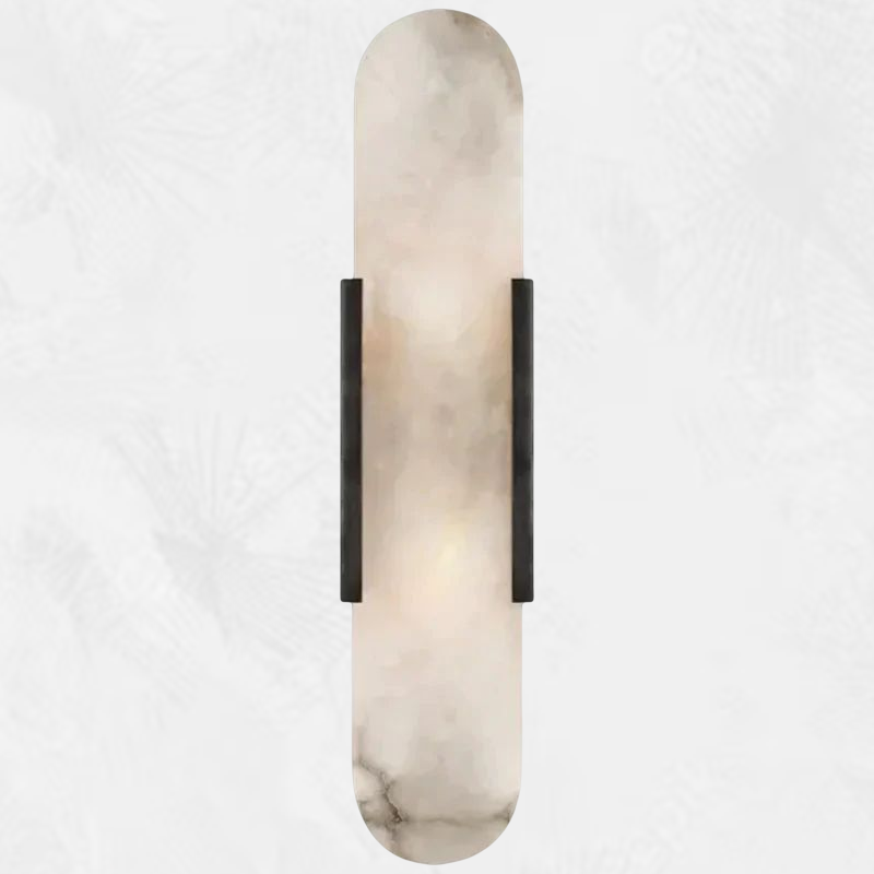 Culoud Elongated Alabaster Wall Sconce